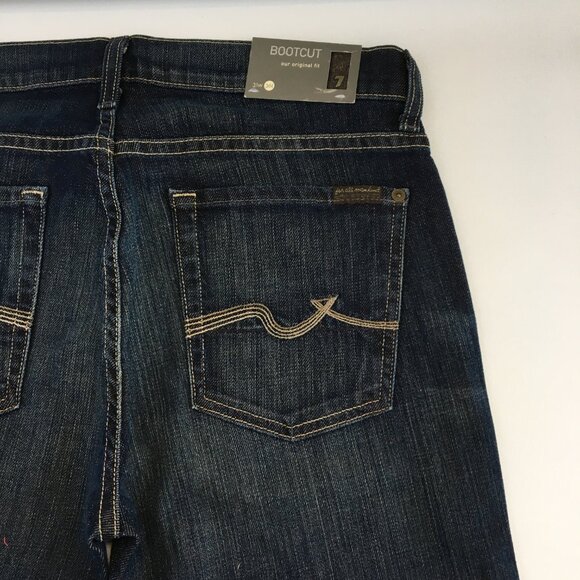 7 For All Mankind Bootcut Jeans 31 - Picture 6 of 8